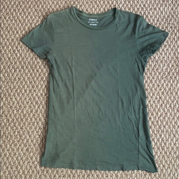 Cotton On Tops - forest green tshirt